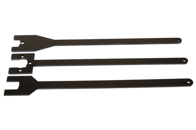 Laser Tools 6124 Viscous Fan Spanner Set 3pc - for Land Rover Laser Tools