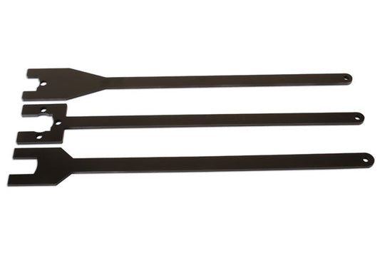 Laser Tools 6124 Viscous Fan Spanner Set 3pc - for Land Rover Laser Tools