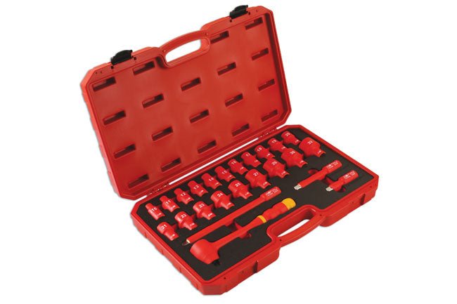 Laser Tools 6147 Insulated Socket Set 1/2"D 24pc Laser Tools