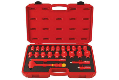 Laser Tools 6147 Insulated Socket Set 1/2"D 24pc Laser Tools