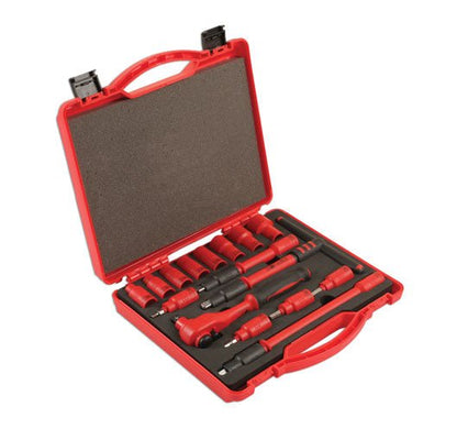 Laser Tools 6148 Insulated Socket Set 3/8"D 16pc Laser Tools