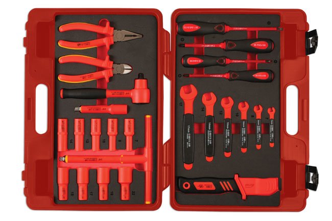 Laser Tools 6150 Insulated Tool Kit 3/8"D 25pc Laser Tools