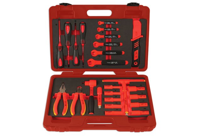 Laser Tools 6150 Insulated Tool Kit 3/8"D 25pc Laser Tools