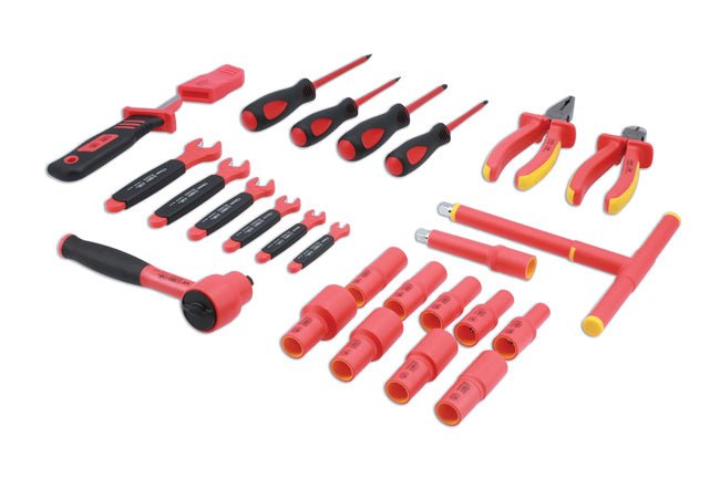 Laser Tools 6150 Insulated Tool Kit 3/8"D 25pc Laser Tools