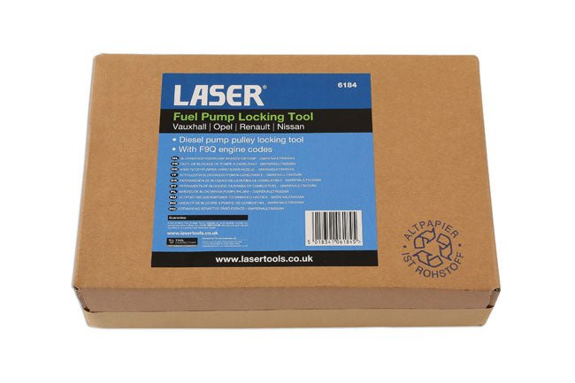 Laser Tools 6184 Fuel Pump Locking Tool - for GM, Renault, Nissan Laser Tools