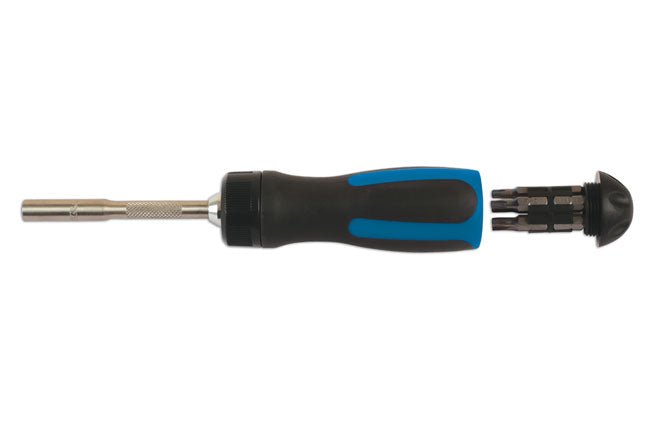 Laser Tools 6197 Ratchet Screwdriver & 10 Bits Laser Tools