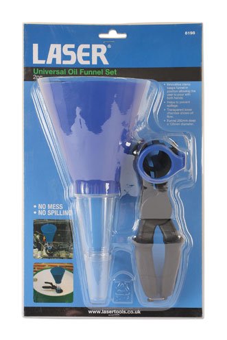 Laser Tools 6198 Universal Oil Funnel Set 2pc Laser Tools