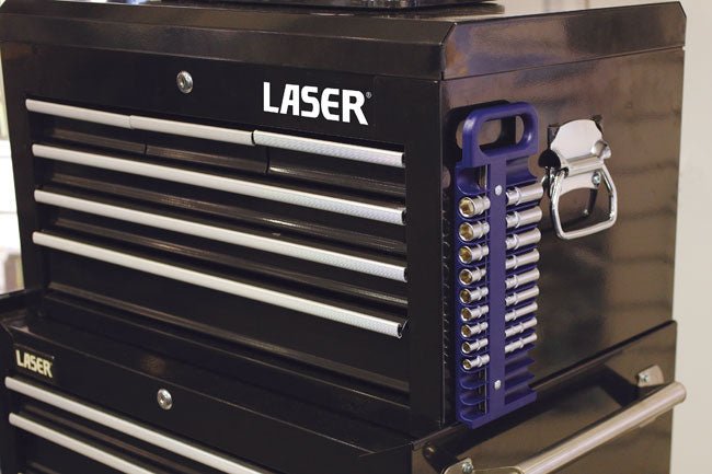 Laser Tools 6209 Magnetic Socket Tray - 1/4"D Laser Tools