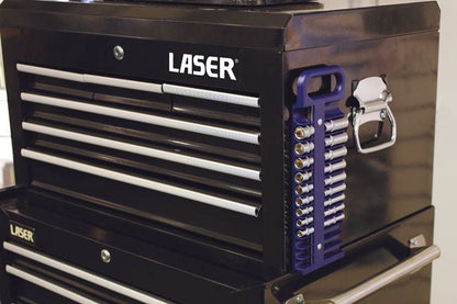 Laser Tools 6209 Magnetic Socket Tray - 1/4"D Laser Tools