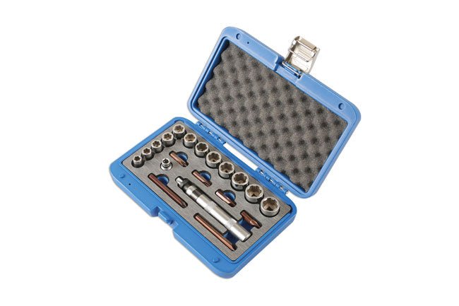 Laser Tools 6219 Damaged Nut and Screw Remover Set 3/8"D 20pc Laser Tools
