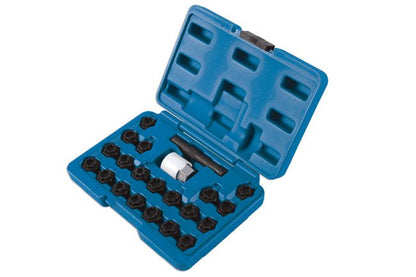 Laser Tools 6232 Locking Wheel Nut Key Set 22pc - for Audi Laser Tools