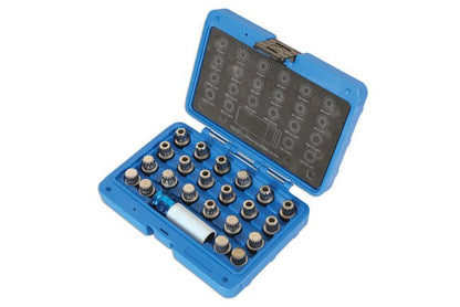 Laser Tools 6275 Locking Wheel Nut Key Set 23pc - for VAG Laser Tools