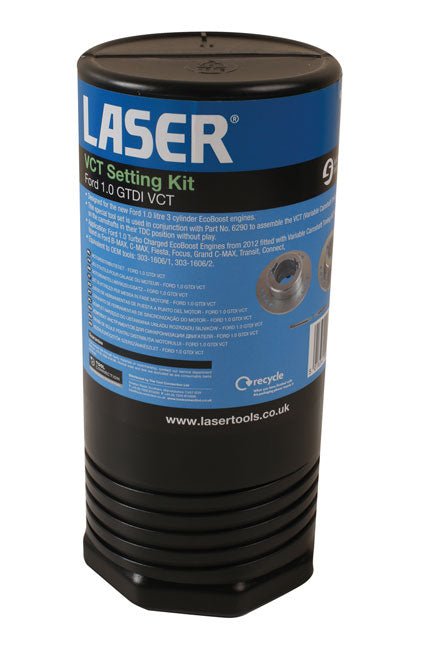 Laser Tools 6291 VCT Setting Kit - for Ford 1.0 GTDI VCT Laser Tools