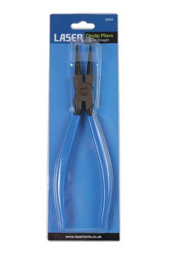 Laser Tools 6303 Internal Circlip Pliers - Straight 250mm Laser Tools
