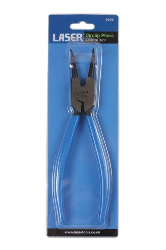 Laser Tools 6306 External Circlip Pliers - Bent 250mm Laser Tools