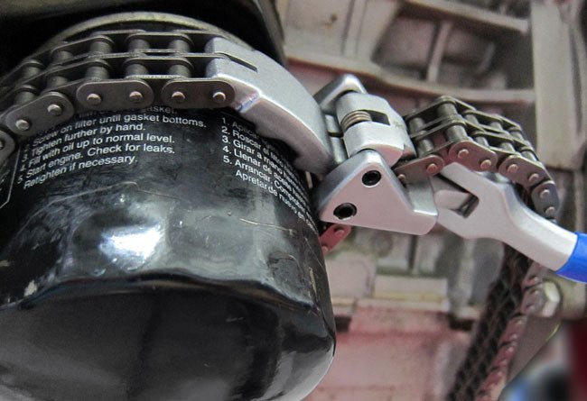 Laser Tools 6318 Oil Filter Chain Wrench - for HGV Laser Tools