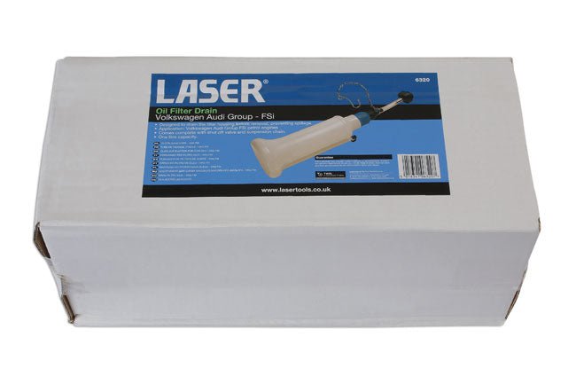 Laser Tools 6320 Oil Filter Drain - for VAG FSI Laser Tools