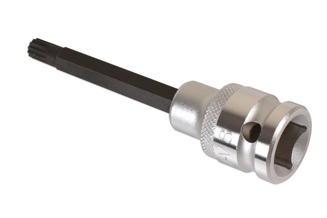 Laser Tools 6327 Split Rim Spline Bit 1/2"D M8 x 100mm Laser Tools