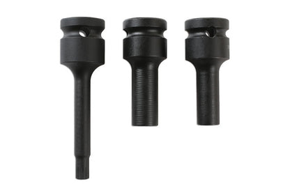 Laser Tools 6345 Split Rim Socket Bit Set 3pc Laser Tools