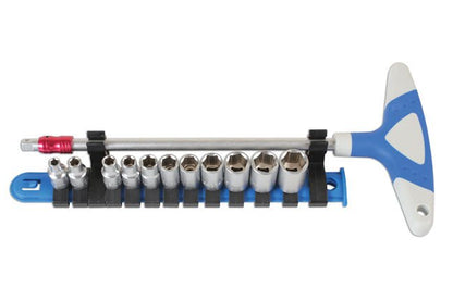 Laser Tools 6346 T-Handle Socket Set 1/4"D 12pc Laser Tools