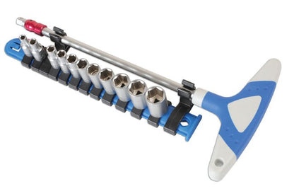 Laser Tools 6346 T-Handle Socket Set 1/4"D 12pc Laser Tools