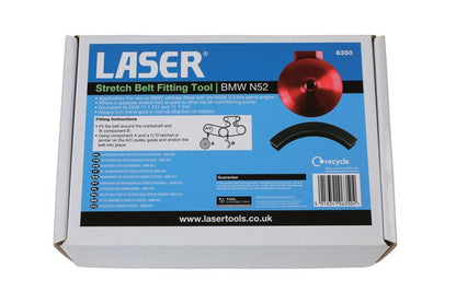 Laser Tools 6350 Stretchy Belt Fitting Tool - for BMW N52 Laser Tools