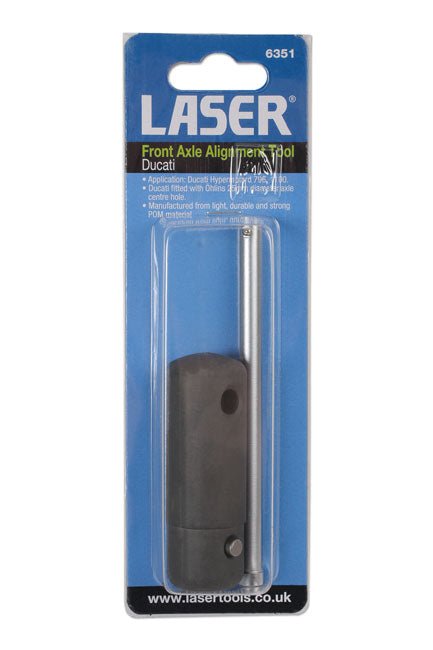 Laser Tools 6351 Front Axle Alignment Tool - for Ducati Laser Tools