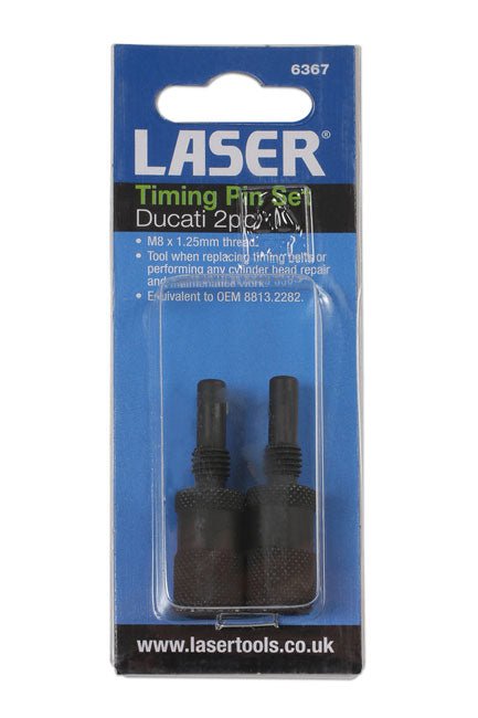 Laser Tools 6367 Timing Pin Set - for Ducati Laser Tools