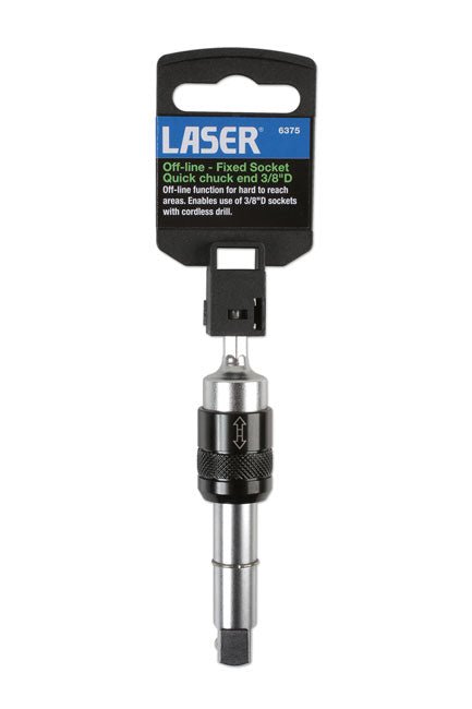 Laser Tools 6375 Off-Line/Fixed Socket 3/8"D Laser Tools