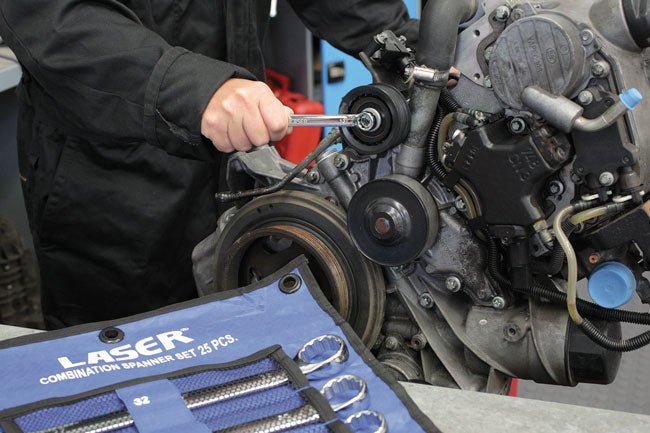 Laser Tools 6396 Combination Spanner Set 6 - 32mm 25pc Laser Tools