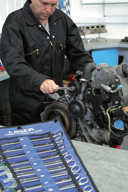 Laser Tools 6396 Combination Spanner Set 6 - 32mm 25pc Laser Tools