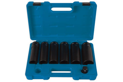 Laser Tools 6410 Extra Deep Impact Socket Set 3/4"D 7pc Laser Tools