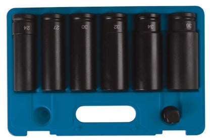 Laser Tools 6410 Extra Deep Impact Socket Set 3/4"D 7pc Laser Tools