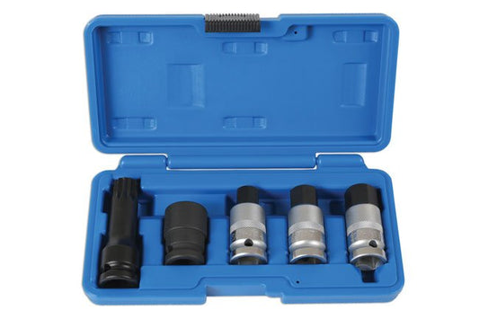 Laser Tools 6411 Hub Nut Tool Kit 1/2"D 5pc Laser Tools