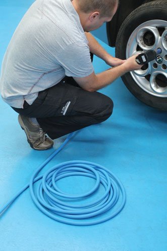 Laser Tools 6417 Flexible Air Hose - Blue Laser Tools