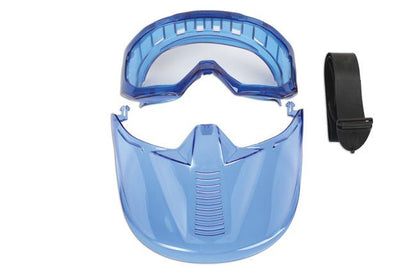 Laser Tools 6514 Safety Goggles - Detachable Face Shield Laser Tools