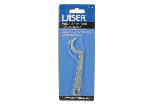 Laser Tools 6519 Valve Shim Tool - for Yamaha, Suzuki Laser Tools