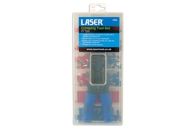 Laser Tools 6532 Crimping Tool Set 271pc Laser Tools