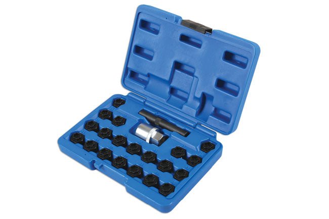 Laser Tools 6539 Locking Wheel Nut Key Set 22pc - for BMW Laser Tools