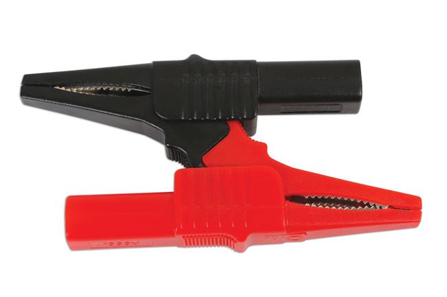 Laser Tools 6542 Crocodile Clips 2pc Laser Tools