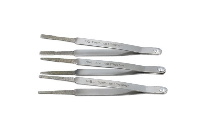 Laser Tools 6546 Diamond Terminal Cleaner Set 3pc Laser Tools