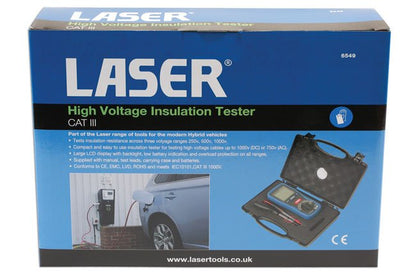 Laser Tools 6549 High Voltage Insulation Tester CAT III Laser Tools