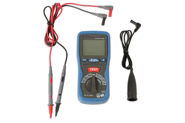 Laser Tools 6549 High Voltage Insulation Tester CAT III Laser Tools