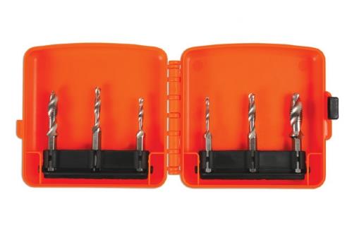 Laser Tools 6569 Drill, Tap & Deburr Bit Set 6pc Laser Tools