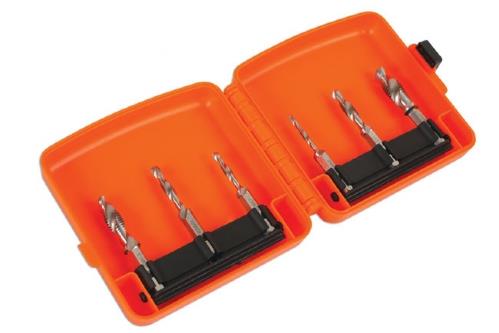 Laser Tools 6569 Drill, Tap & Deburr Bit Set 6pc Laser Tools