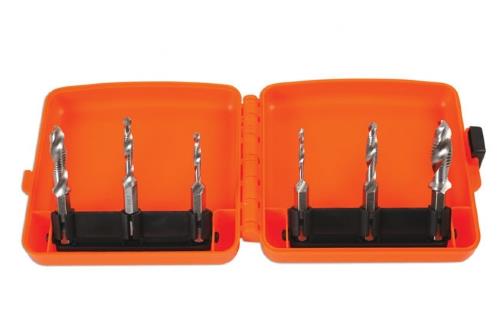 Laser Tools 6569 Drill, Tap & Deburr Bit Set 6pc Laser Tools