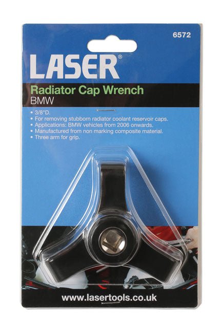 Laser Tools 6572 Coolant/Radiator Cap Wrench - for BMW Laser Tools