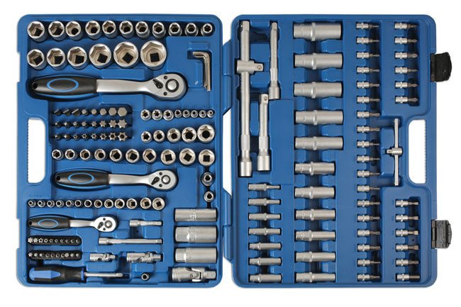 Laser Tools 6590 Socket Set 1/4"D, 3/8"D, 1/2"D 171pc Laser Tools