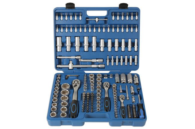 Laser Tools 6590 Socket Set 1/4"D, 3/8"D, 1/2"D 171pc Laser Tools