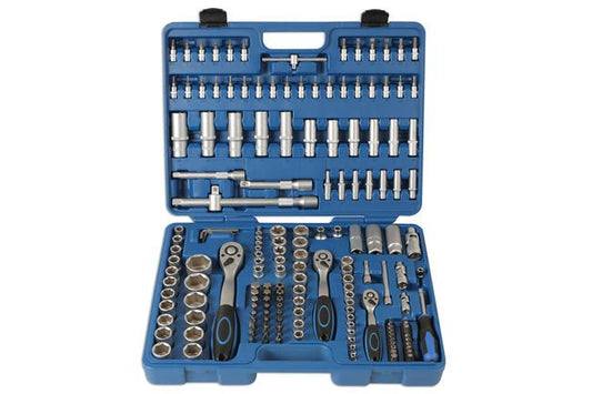 Laser Tools 6590 Socket Set 1/4"D, 3/8"D, 1/2"D 171pc Laser Tools